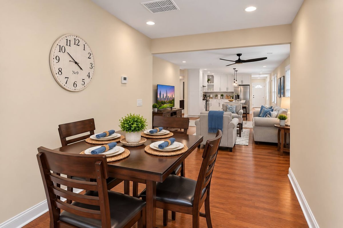 Atlanta Ranch Retreat, dining area