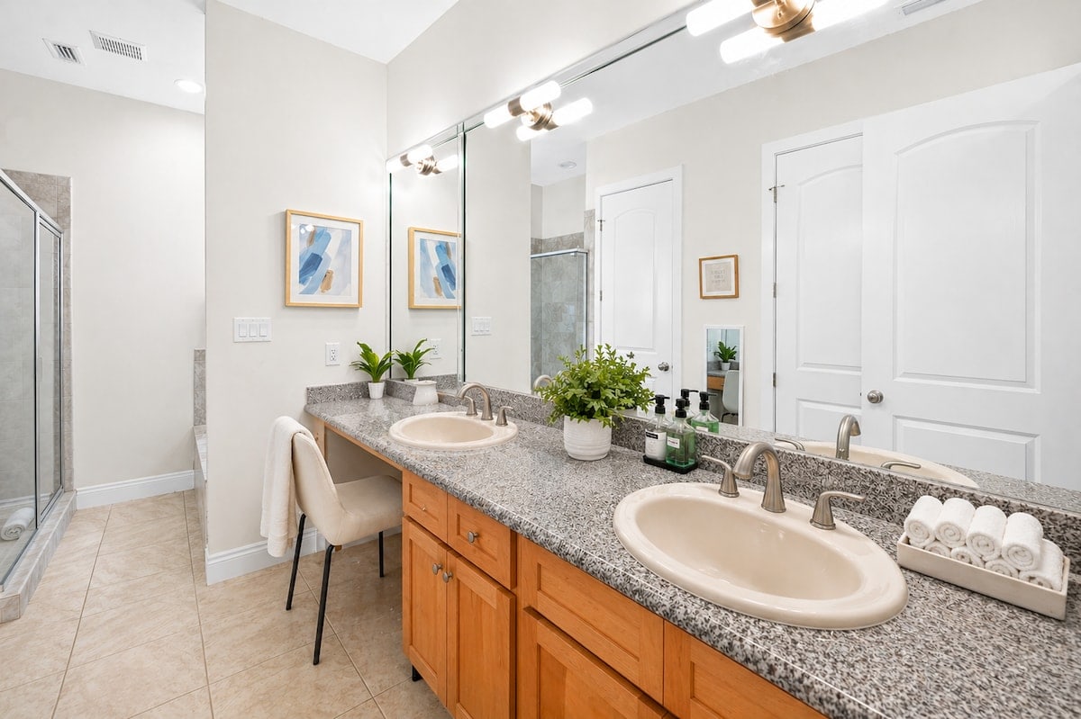 Salty Beach Getaway, bathroom