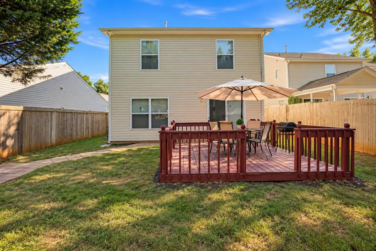 Charlotte Family Retreat, patio